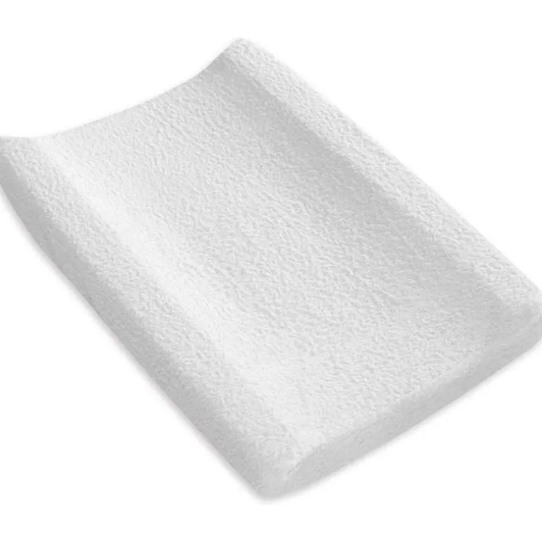 Funda rizo para cambiador blanco