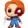 Funko POP! Chucky Media Cara Dañada