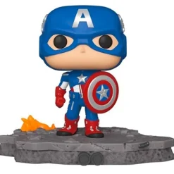 Funko POP Deluxe Avengers Assemble Capitán América