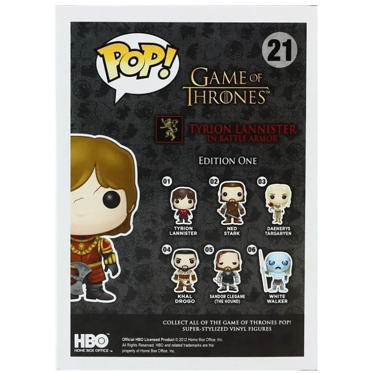 Funko POP Juego de Tronos Tyrion Lannister Batalla