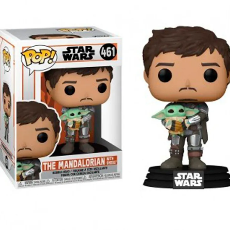 Funko POP Mandalorian & Baby Yoda