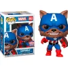Funko POP! Marvel Capwolf Edición Limitada