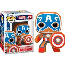 Funko POP Marvel Holiday Capitán América