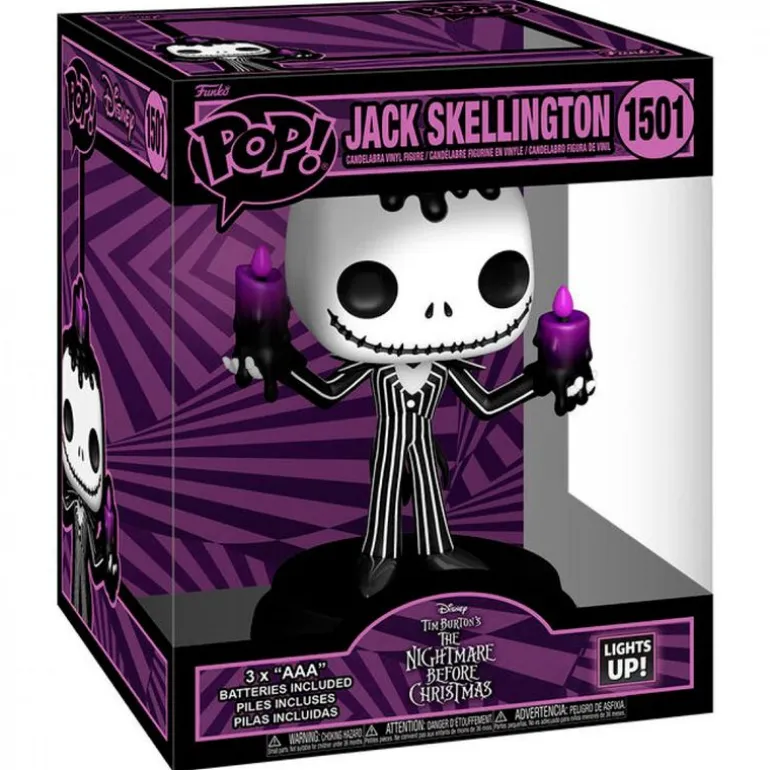 Funko POP! Pesadilla Antes de Navidad Jack Luces