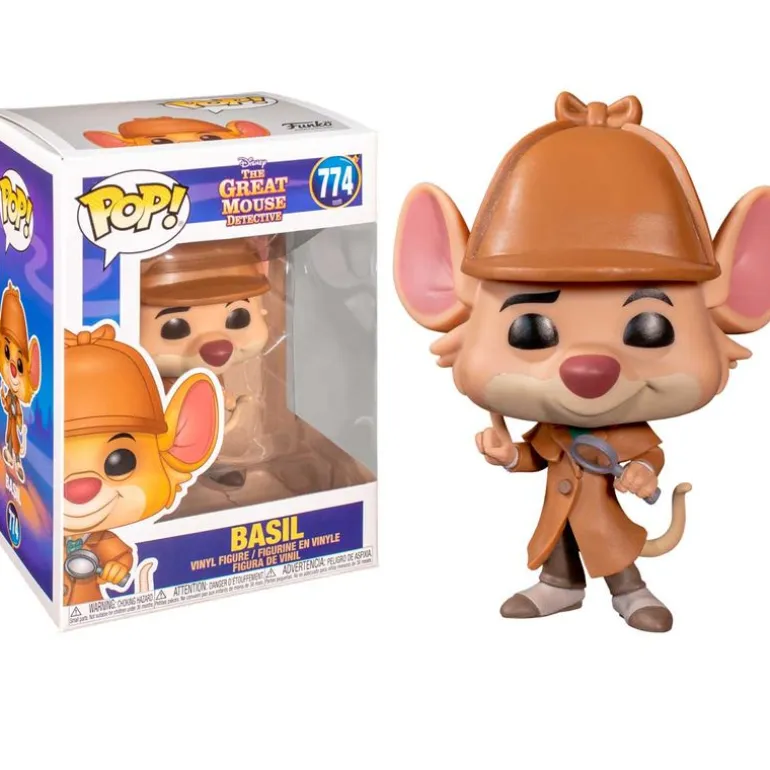 Funko POP! Ratón Super Detective Basil