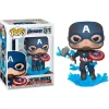 Funko POP Vengadores Capitán América Mjolnir