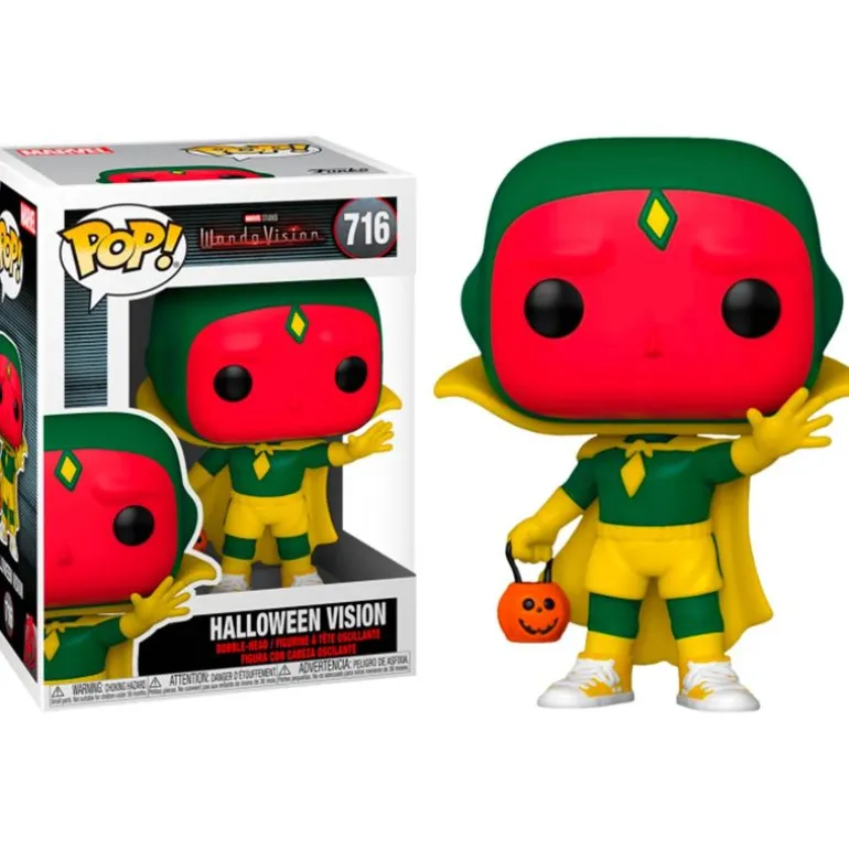 Funko POP Wandavision Vision Versión Halloween