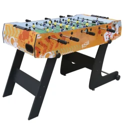 Futbolín de madera plegable