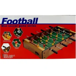 Futbolín de madera sobremesa