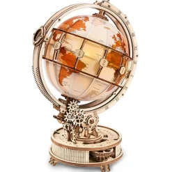 Globo Luminoso Maqueta Madera