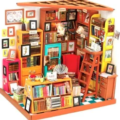 Habitación Estudio Sam Maqueta Casa Miniatura