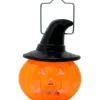 Halloween Decoración Mini Calabaza con Luz