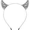 Halloween Diadema Cuernos con Brillantes