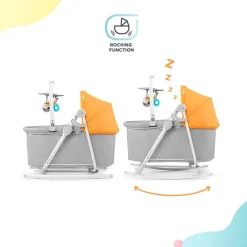 Hamaca Nola Minicuna 5 en 1 Mostaza