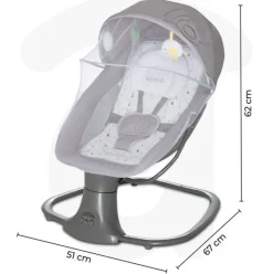 Hamaca Balancín Kahlo Triángulos