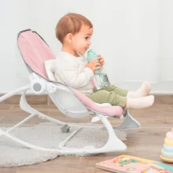 Hamaca Bebé hasta 18kg Multifuncion Rosa