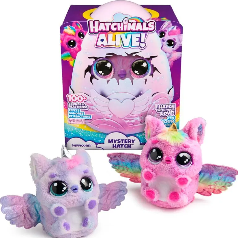 Hatchimals Alive Mystery Hatch Pufficorn Sorpresa