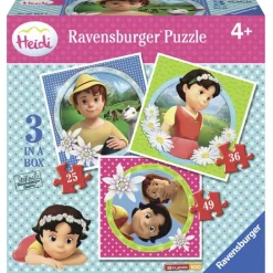 Heidi Pack 3 Puzzles