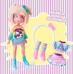 Hello Kitty Muñeca Manga Fashion Unicorns