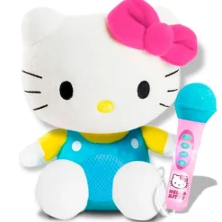 Hello Kitty Peluche con Amplificador y Micrófono