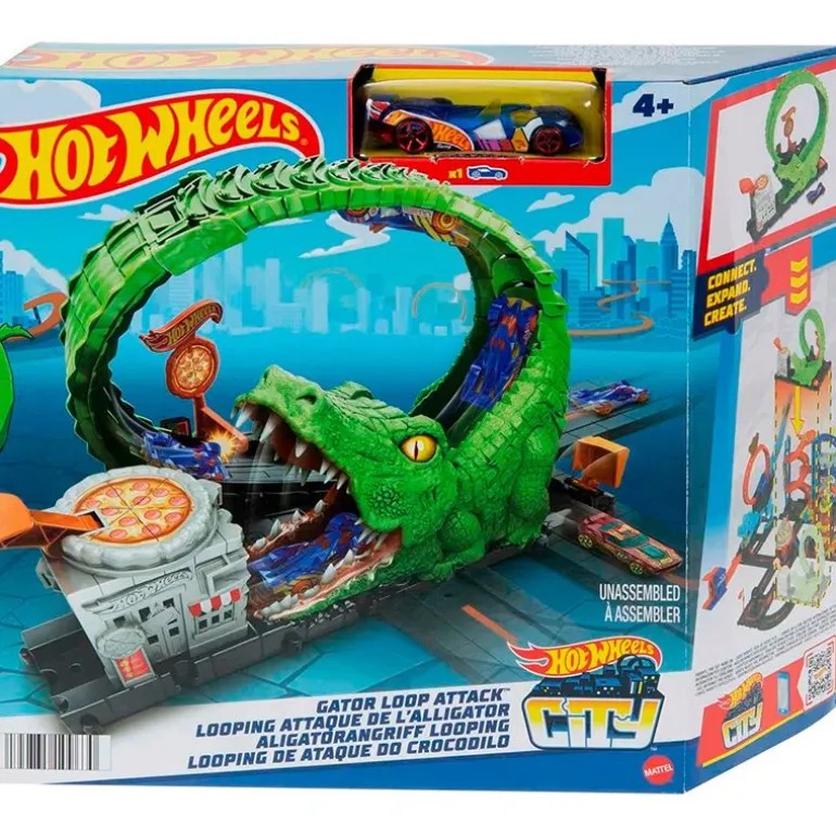 Hot Wheels Ataque del Cocodrilo