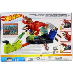 Hot Wheels City Alboroto del Dinosaurio T-Rex