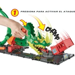 Hot Wheels City Pista Épica Dragón