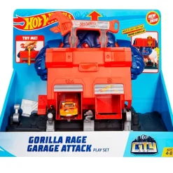 Hot Wheels City Taller Furia del Gorila
