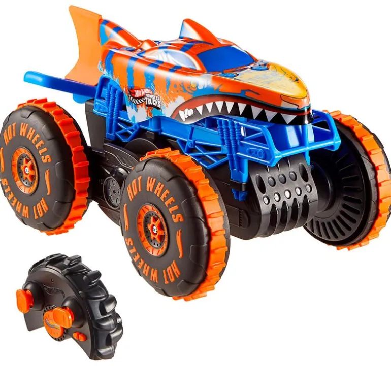 Hot Wheels Monster Truck Tiger Shark Escalador R/C