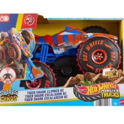 Hot Wheels Monster Truck Tiger Shark Escalador R/C