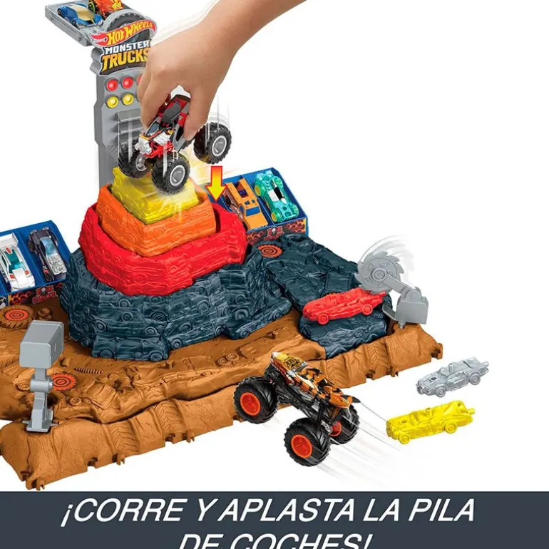 Hot Wheels Monster Truck Pista Central