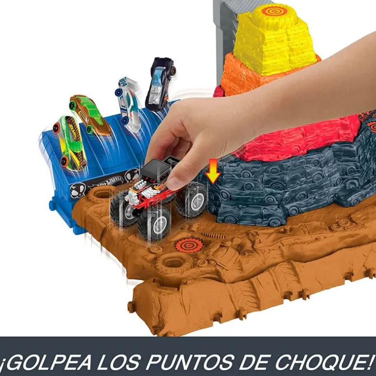 Hot Wheels Monster Truck Pista Central