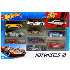 Hot Wheels Pack 10 Vehiculos
