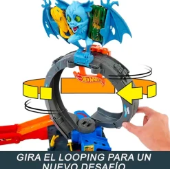 Hot Wheels Pista Ataque de Murciélago