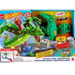 Hot Wheels Pista Ataque del Dragón Robótico