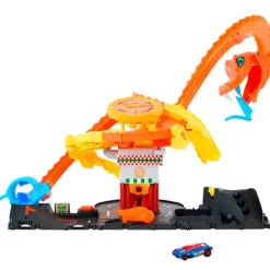 Hot Wheels Pista Ataque Pizza Slam Cobra