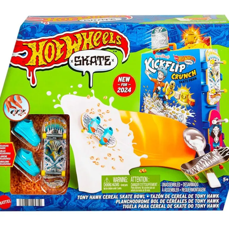 Hot Wheels Skate Tony Hawk Bol de Cereales