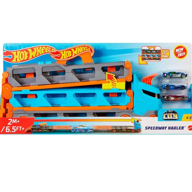 Hot Wheels Speedway Hauler Camión Convertible