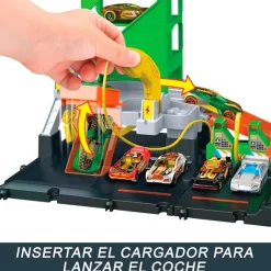 Hot Wheels Super Estación de Coches Eléctricos