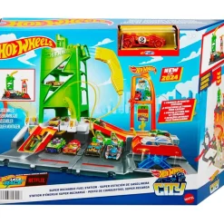 Hot Wheels Super Estación de Coches Eléctricos