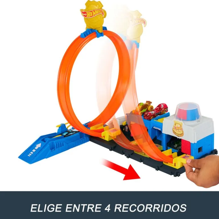 Hot Wheels Supercomisaría de Policía