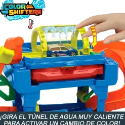 Hot Wheels Túnel de Lavado con Giros