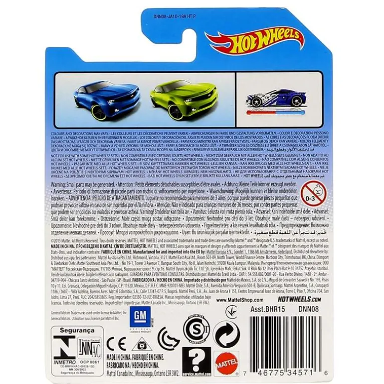 Hot Wheels Vehículo Color Shifters 1:64 Surtido