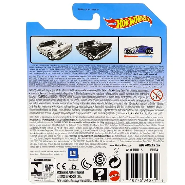 Hot Wheels Vehículo Color Shifters 1:64 Surtido