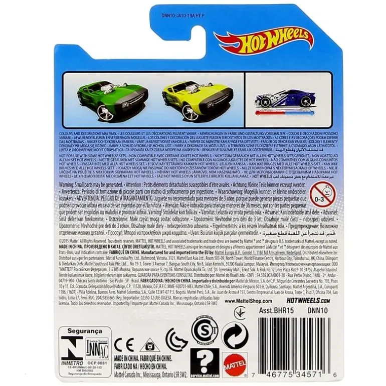 Hot Wheels Vehículo Color Shifters 1:64 Surtido