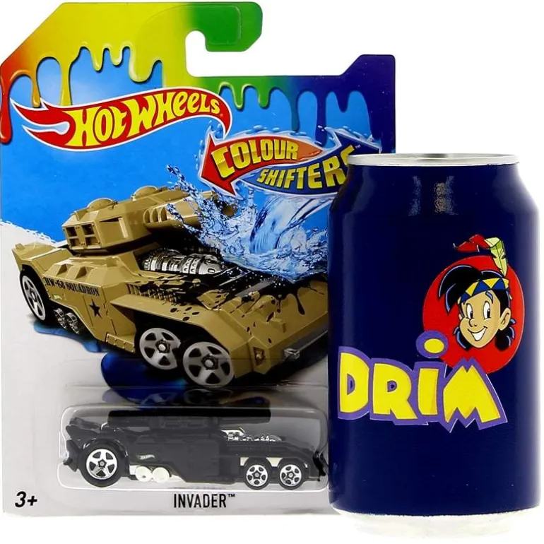 Hot Wheels Vehículo Color Shifters 1:64 Surtido