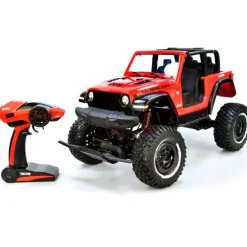 Jeep Wrangler Rubicon Rojo R/C Escala 1:8