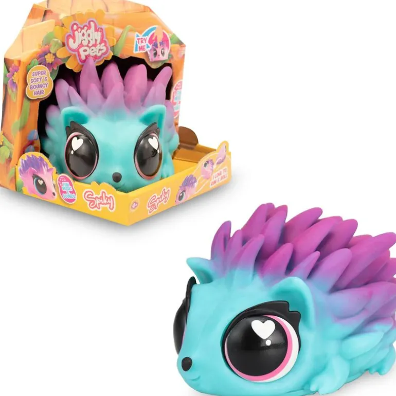 Jiggly Pets Spiky el Erizo Saltarín Surtido