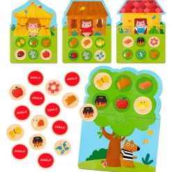 Juego 3 Cerditos Memo y Lotto