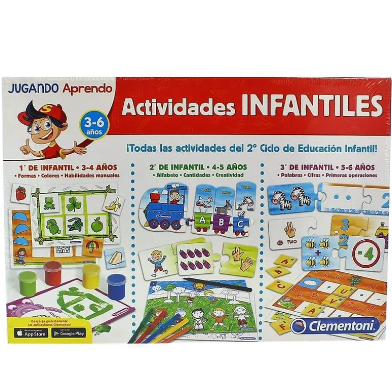 Juego Actividades Infantil 1-2-3